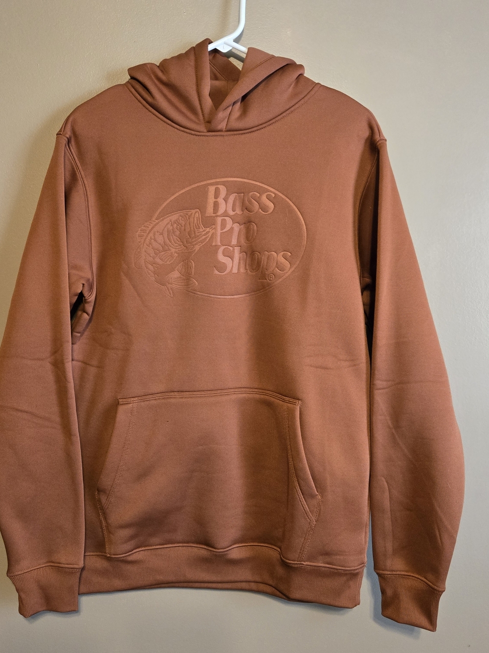 Bass Pro Shops Men's Rust Brown Hooded Pullover